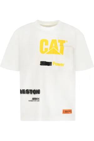 Heron Preston X Cat printed cotton T-shirt