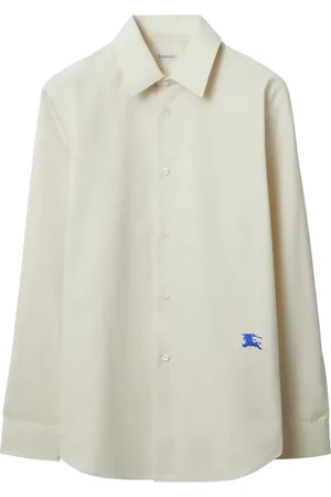 Burberry Equestrian Knight-motif cotton shirt