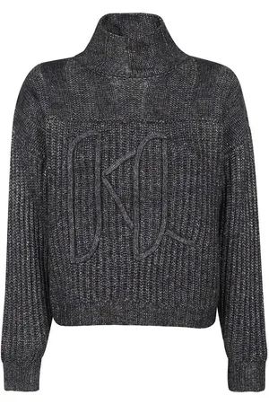 Karl Lagerfeld Logo-embroidered jumper