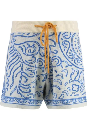 Rhude Patterned-jacquard shorts