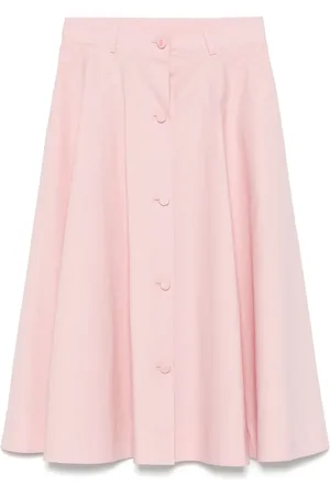 Moschino Poplin midi skirt