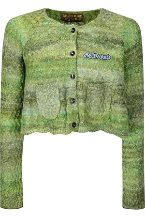 Brain Dead Cropped cardigan