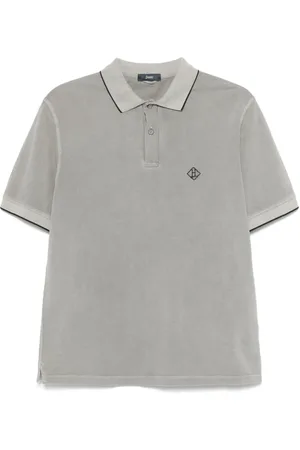 HERNO Logo-embroidered polo shirt