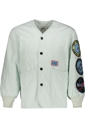 OAMC X NASA logo-appliqué bomber jacket