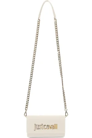 Roberto Cavalli Logo-lettering crossbody bag