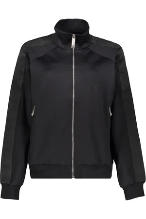 John Richmond Logo-embroidered track jacket