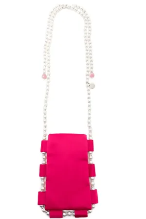 Estile Juicy satin-finish phone bag