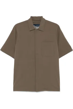 HERNO Seer-crease shirt