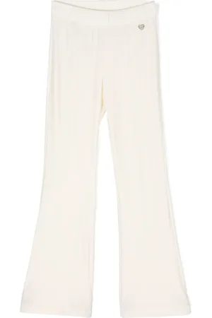 MONNALISA Flared velvet trousers