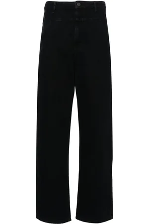 LEMAIRE Carpenter high-rise straight-leg jeans