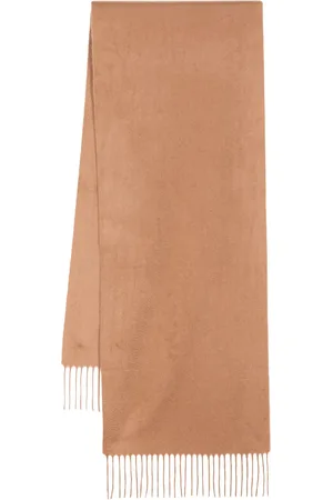N.PEAL Fringed cashmere scarf
