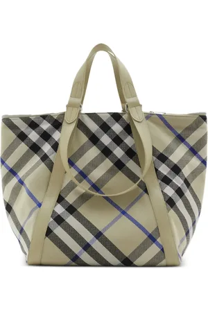 Burberry Festival checked tote bag