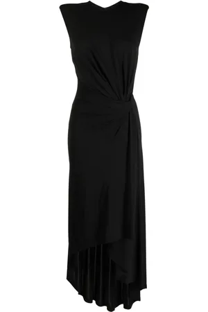 MONSE Shoulder-pads sleeveless midi dress