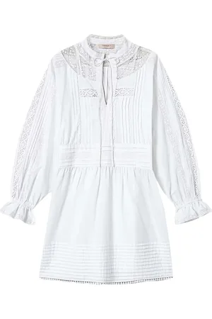 Twin-Set Embroidered mini dress