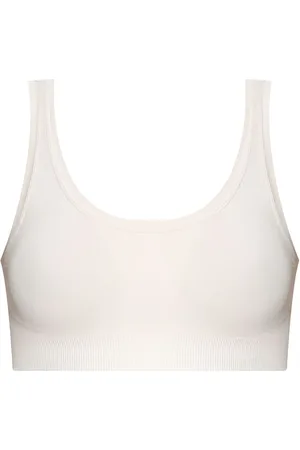 Hanro Cropped scoop-neck bra