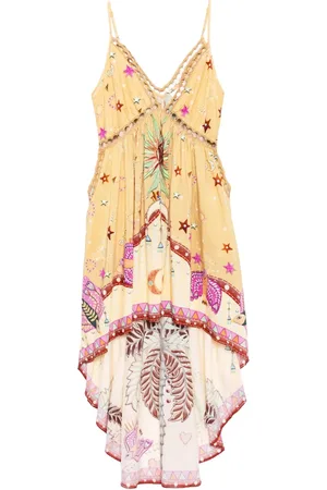 Camilla Strappy high-low dress