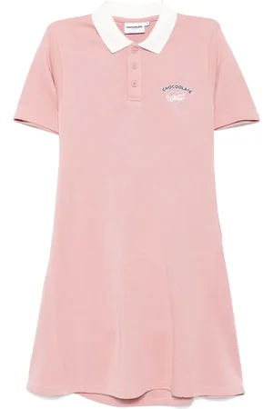 Chocoolate Logo-embroidered dress