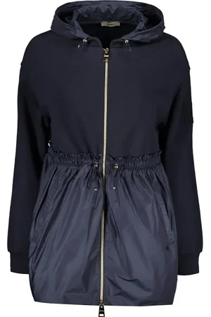 HERNO Hooded zip-up jacket
