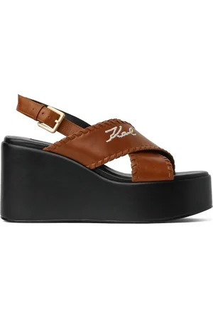 Karl Lagerfeld Wendy whipstich sandals