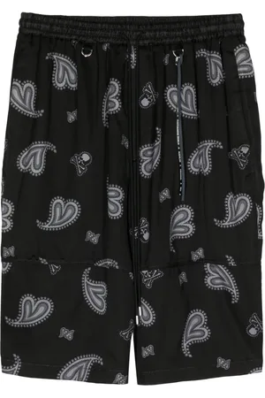 MASTERMIND Paisley-print bermuda shorts