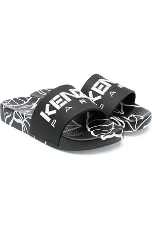 Kenzo All-over print logo slippers