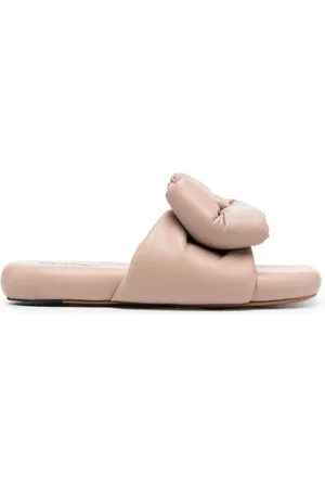 OFF-WHITE Bow-detail leather sandals
