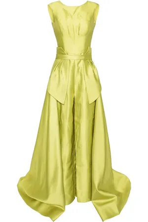 Saiid Kobeisy Mikado classic jumpsuit with detachable overskirt