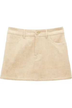 Filippa K A-line cotton-blend miniskirt