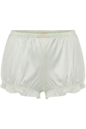 Elisabetta Franchi Satin bow short