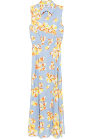 Moschino Umbrella-print maxi dress
