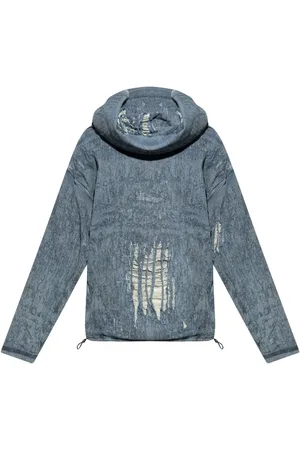 Diesel Ripped denim sweatshirt