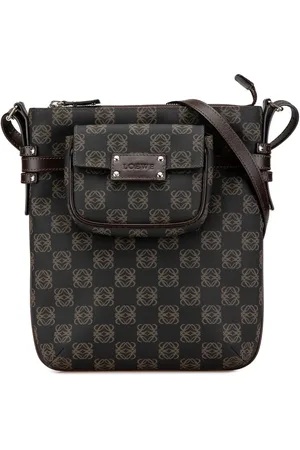 Loewe 2000-2024 Anagram Coated Canvas crossbody bag