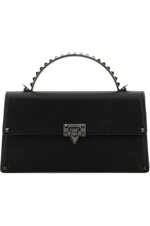 VALENTINO GARAVANI Studded leather tote bag