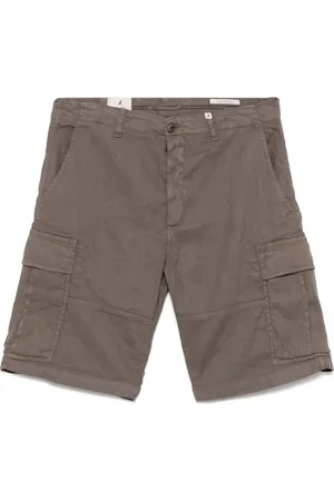 MYTHS Logo-tag cargo shorts