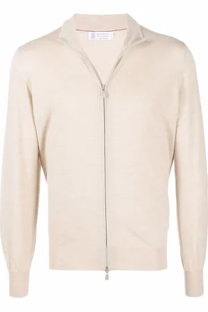 Brunello Cucinelli Zipped-up knit cardigan