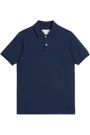 VALENTINO GARAVANI VLogo-embroidered polo shirt
