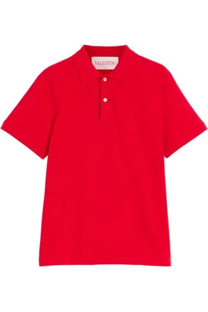 VALENTINO GARAVANI VLogo-embroidered polo shirt