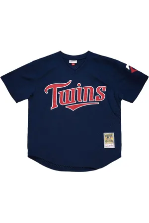 Mitchell & Ness "MLB Minnesota Twins 2002 David Ortiz" Authentic BP Pullover jersey T-shirt