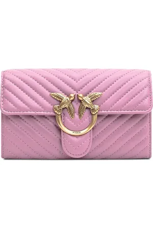 Pinko Love One quilted wallet-on-chain
