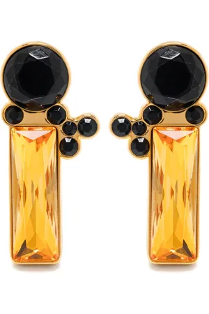 Jil Sander Crystal-embellished earrings