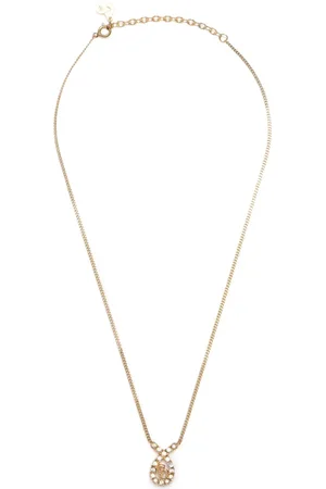 Dior 1990-2000 logo necklace