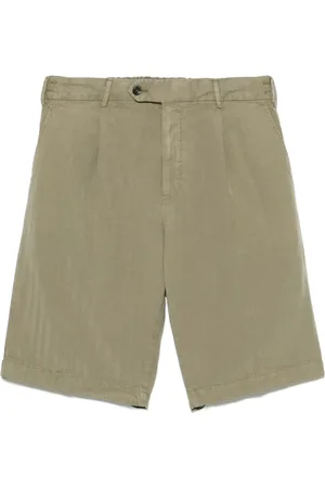 PT Torino Pleat-detailed shorts