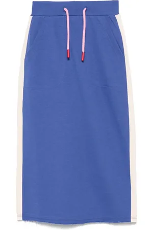 PHILOSOPHY DI LORENZO SERAFINI Logo-embroidered skirt