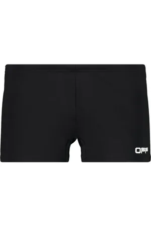 OFF-WHITE Logo-print trunks