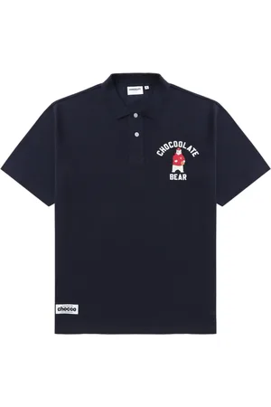 Chocoolate Logo-print cotton polo shirt