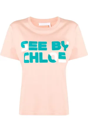 See by Chloé Logo-print cotton T-shirt