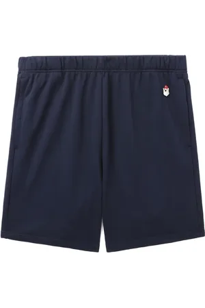 Chocoolate Logo-embroidered cotton shorts