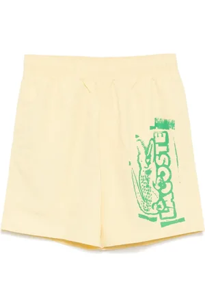 Lacoste Logo-print swim trunks