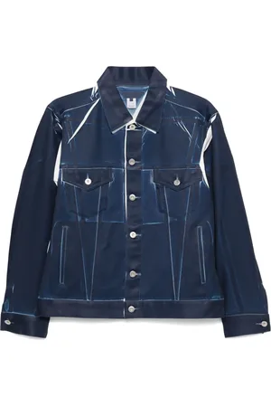 Comme des Garçons Denim-print jacket