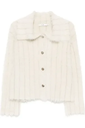 B+AB Faux fur cardigan